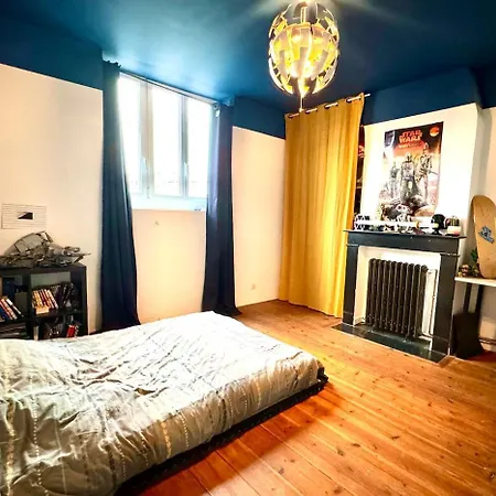 Maison T6 Portes De Lille, Parking Gratuit Apartment
